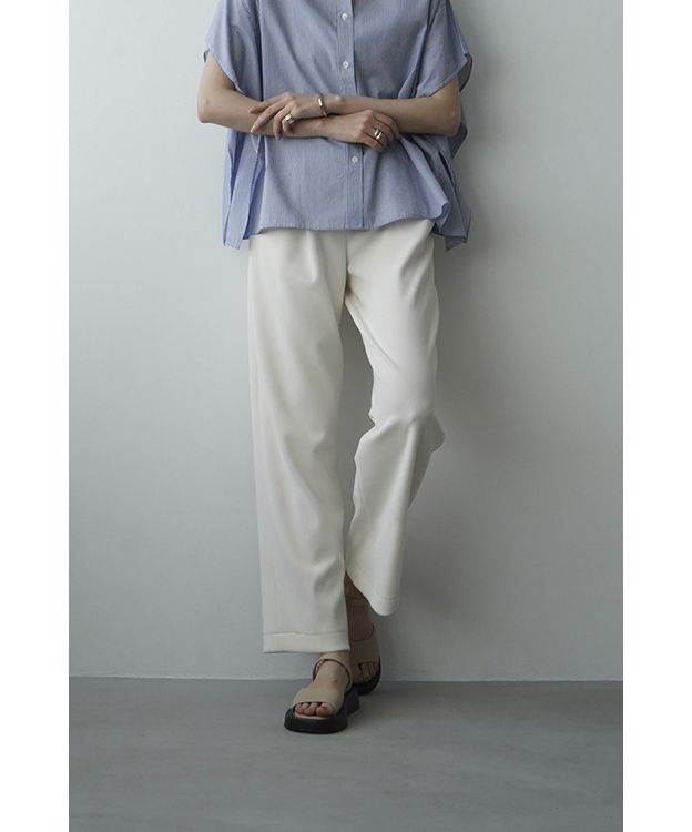 セール】 クラネ(CLANE) |RIB STRIPE TUCK PANTS(505343610) - MAGASEEK