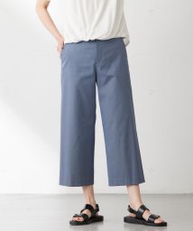 J.PRESS LADIES/【WEB限定カラーあり・セットアップ対応・洗える・撥水・防汚】コットンFITTYシャーク ワイド アンクル パンツ/505344440