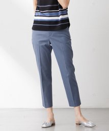 J.PRESS LADIES（LARGE SIZE）/【WEB限定カラーあり・セットアップ対応・洗える・撥水・防汚】コットンFITTYシャーク テーパード パンツ/505344441