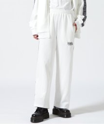LHP(エルエイチピー)/gibous×LHP/ギボズ×エルエイチピー/Logo jersey pants/コラボ ジャージーパンツ/ホワイト