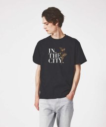 ABAHOUSE/【IN THE CITY】ドライフラワー 半袖 Tシャツ/505344789