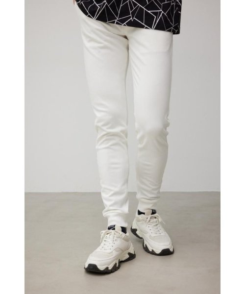 AZUL by moussy(アズールバイマウジー)/EASY ACTION SLIM JOGGER 2ND/WHT