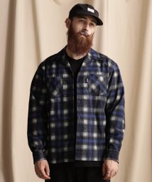 Schott/LS OMBRE NEL SHIRT/オンブレチェック ネルシャツ/505345002