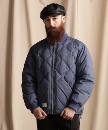 Schott(ショット)/QUILTED DOWN JACKET/キルティング ダウンジャケット/ネイビー