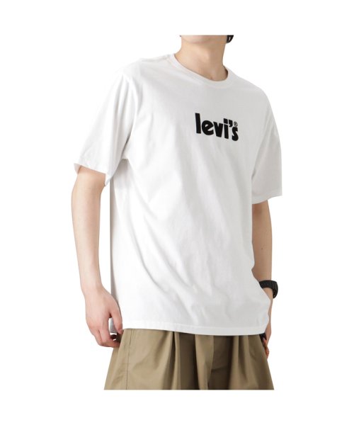 MAC HOUSE(men)(マックハウス（メンズ）)/Levi's リーバイス RELAXED FIT 半袖Tシャツ 16143－0917/ホワイト