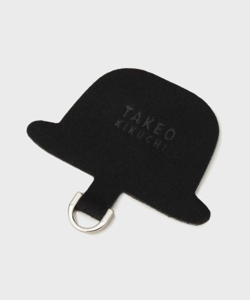 TAKEO KIKUCHI(タケオキクチ)/モバイルストラップアタッチメント/ブラック（119）