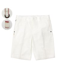 BRIEFING GOLF(ブリーフィング ゴルフ)/日本正規品 ブリーフィング ゴルフ パンツ BRIEFING GOLF MENS SEERSUCKER SHORT PANTS ハーフパンツ BRG231M64/ホワイト