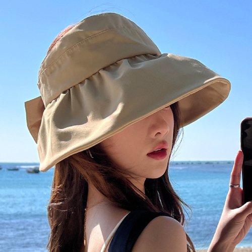 miniministore(ミニミニストア)/サンバイザー 小顔 UV対策帽子 韓国/ベージュ