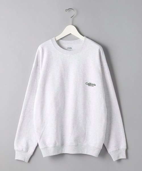 ＜CGS.＞ オーガニック スウェット クルーネック General Store GRAY：175cm 着用サイズ：LDK B90 W77 H91