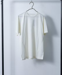 Nylaus select(ナイラスセレクト)/吸汗速乾 カチオン杢 ドライTシャツ/オフホワイト