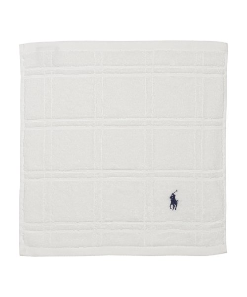 OTHER(OTHER)/【RALPH LAUREN HOME】D WINDOWPANEウォッシュタオル/WHT
