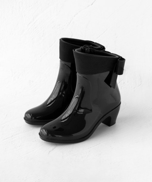 TOCCA(TOCCA)/BACK RIBBON RAIN BOOTS レインブーツ/ブラック系