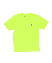 BACKYARD FAMILY(バックヤードファミリー)/carhartt カーハート Workwear Pocket Short Sleeve Tshirt/ライム