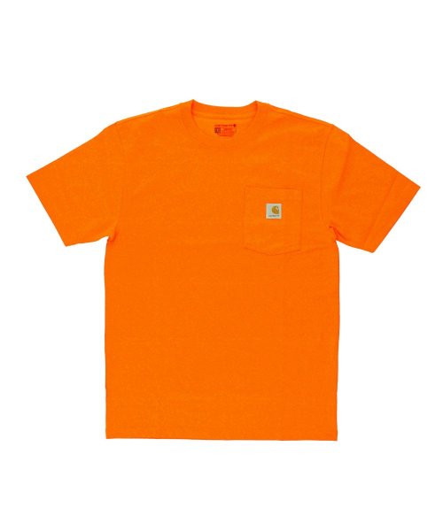 BACKYARD FAMILY(バックヤードファミリー)/carhartt カーハート Workwear Pocket Short Sleeve Tshirt/オレンジ