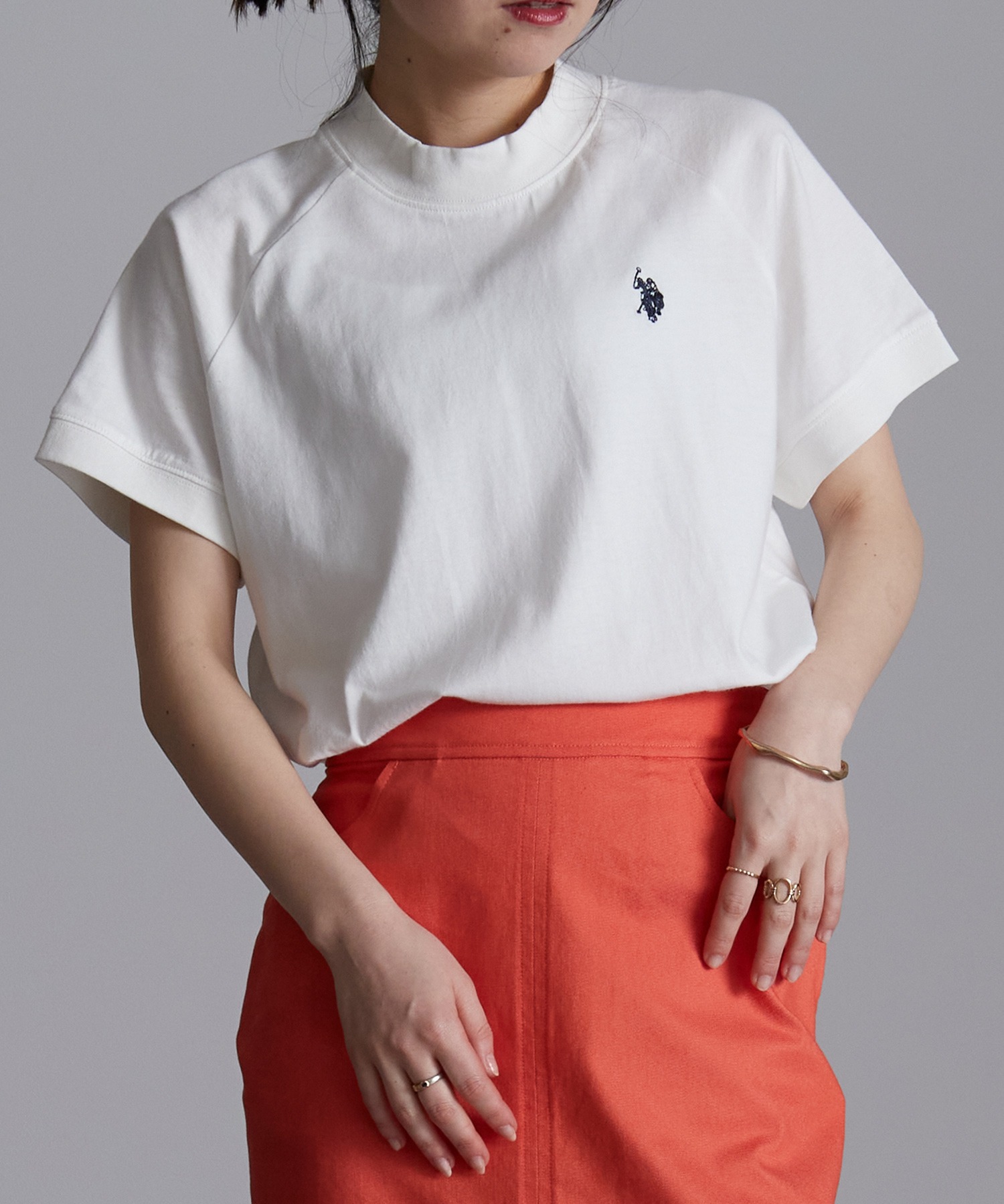 tシャツ Tシャツ U.S.POLO ASSN ユーエスポロアッスン クルーネック