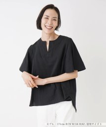 NEMIKA/【店頭人気】キーネックブラウス【NEMIKA】/505297306