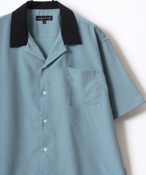 SITRY(SITRY)/【SITRY】Drape Open Collar Shirt/ドレープ オープンカラー 半袖シャツ/メンズ シャツ トップス きれいめ カジュアル/その他2 