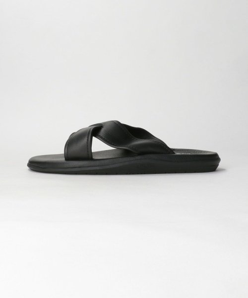 BEAUTY&YOUTH UNITED ARROWS(ビューティーアンドユース　ユナイテッドアローズ)/＜ISLAND SLIPPER＞ CROSS THONG SANDAL LTR/サンダル/BLACK