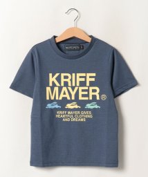 KRIFF MAYER(クリフ メイヤー)/さらっとロゴT(120~170cm)/ネイビー