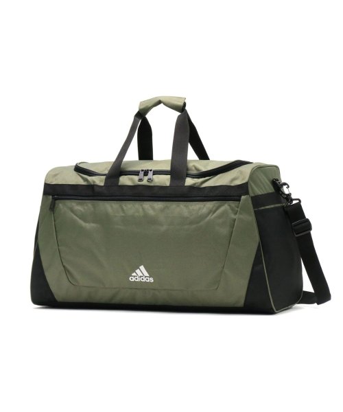 adidas(adidas)/アディダス ボストンバッグ adidas 2WAY ダッフルバッグ 斜めがけ 55L 大容量 A3 B4 A4 4泊5日 旅行 部活 合宿 修学旅行 63606/カーキ