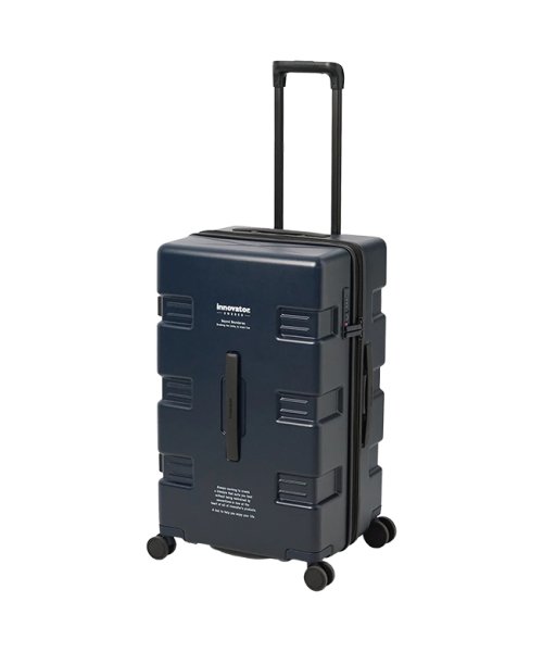innovator(イノベーター)/イノベーター スーツケース Mサイズ 75L 軽量 静音 innovator IW66 キャリーケース キャリーバッグ キャリーワゴン/ネイビー