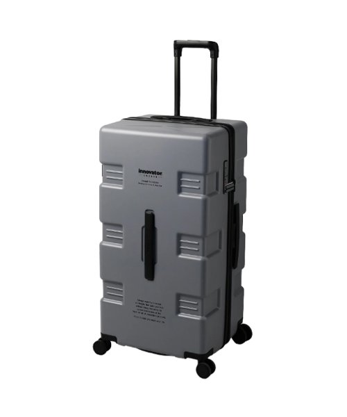 innovator(イノベーター)/イノベーター スーツケース Lサイズ 85L 大型 大容量 軽量 静音 innovator IW88 キャリーケース キャリーバッグ キャリーワゴン/グレー