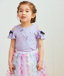 anyFAM（KIDS）/刺繍 オン・オフショルダー Tシャツ/505349155