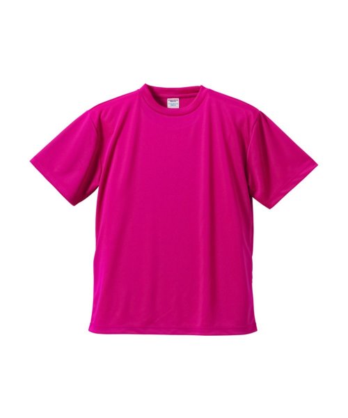 BACKYARD FAMILY(バックヤードファミリー)/United Athle ユナイテッドアスレ 4.1オンス ドライアスレチック Tシャツ/ピンク系1