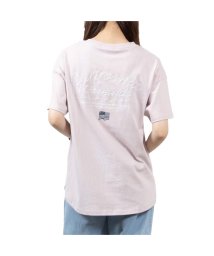 MAC HOUSE(women)(マックハウス（レディース）)/UNDERWRAPS アンダーラップス バックテールクルーネックTシャツ 10054－1MH/ピンク