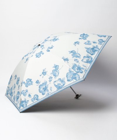 NINA RICCI ニナ リッチ フラワープリント柄 晴雨兼用傘 (折り畳み傘