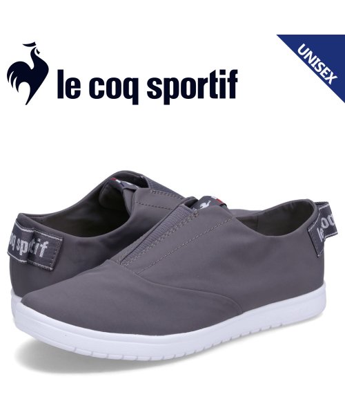 le coq sportif(ルコックスポルティフ)/ルコック スポルティフ le coq sportif スニーカー スリッポン ラ アルマ メンズ レディース LA ALMA T+R SP グレー QL1VJC/その他