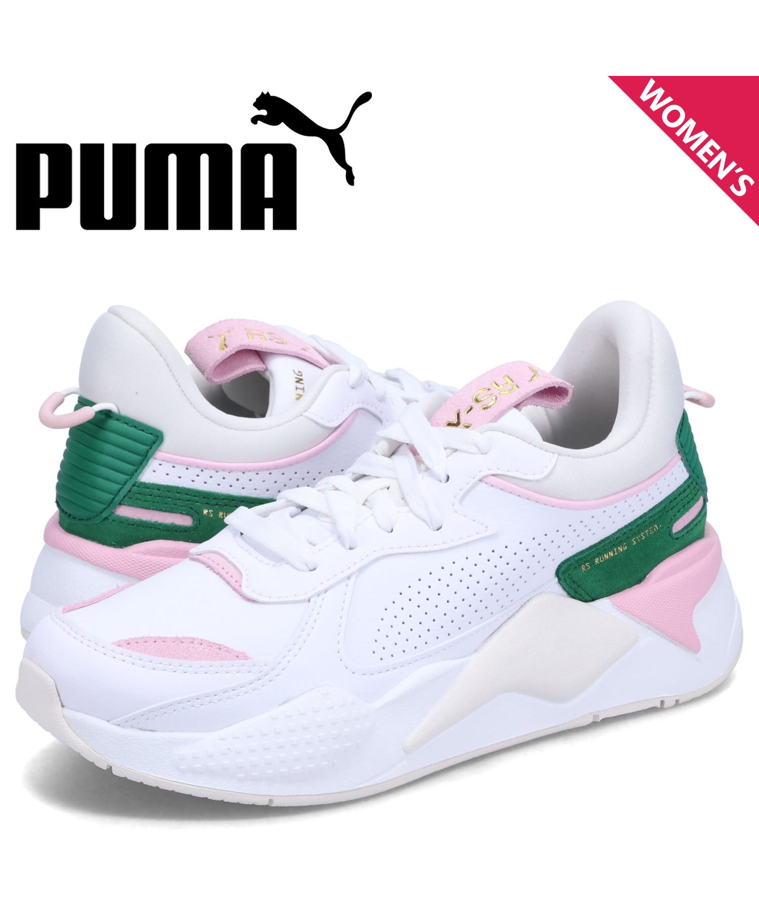 【'23年春夏新作】PUMAウィメンズ RS-Xプレッピースニーカー23.5cm