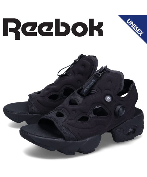 Reebok(リーボック)/リーボック Reebok インスタ ポンプフューリー ジップ サンダル メンズ レディース 厚底 INSTAPUMP FURY SANDAL ZIP ブラック /その他