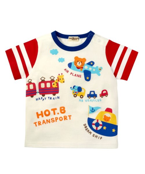 セール】おでかけ 乗り物 半袖Tシャツ(505349266) | ミキハウス  