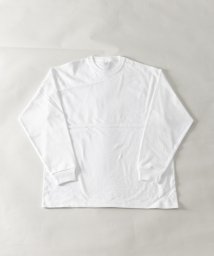 Nylaus(ナイラス)/9.1オンス スーパーヘビーウェイト ビッグシルエット ロングスリーブ Tシャツ/ホワイト