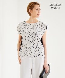 ICB（LARGE SIZE）/【WEB限定カラーあり・洗える】 プリントコンビ カットソー/505350700