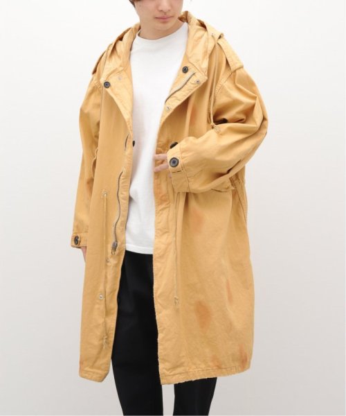 417 EDIFICE(フォーワンセブン　エディフィス)/【DAIRIKU / ダイリク】Vintage Wash Mods Coat O－4/イエロー