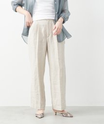 MICA&DEAL(マイカアンドディール)/adjastable linen pants/BEIGE