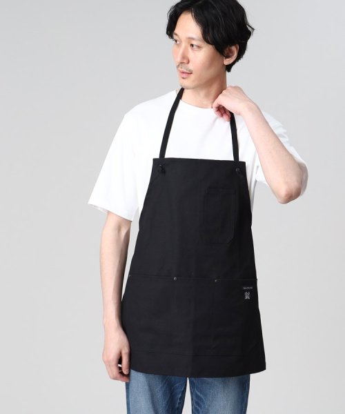 TAKEO KIKUCHI(タケオキクチ)/【NAPRON別注】 LUMBER BIB APRON/ブラック（019）