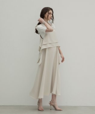 MIELI INVARIANT/W Ruffle C/A Dress/505351906