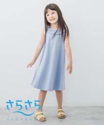 THE SHOP TK（KID）/【110－150】衿付きさらさらカットソーフレアワンピース/505358074