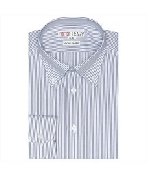 TOKYO SHIRTS/【国産しゃれシャツ】 ボタンダウン 長袖 形態安定 ワイシャツ 綿100%/505369312