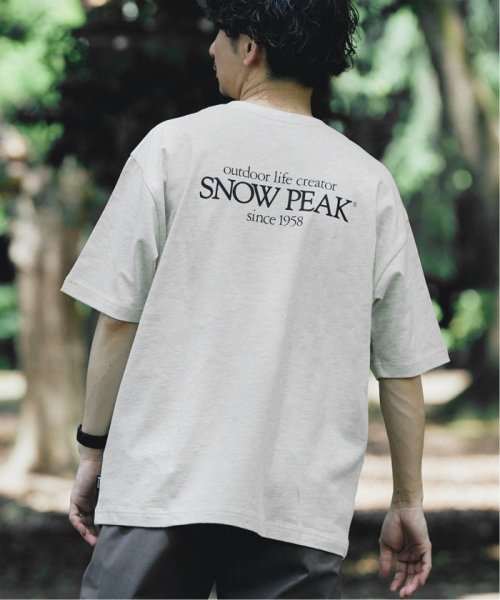 ジャーナルスタンダード レリューム メンズ(JOURNAL STANDARD relume Men's) |【SNOW PEAK スノーピーク】別注  Classic ロゴプリント Tシャツ(505371210) MAGASEEK