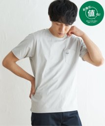 ikka(イッカ)/【吸水速乾】速乾COOLポケットプリントTシャツ/シルバー