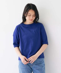 collex(collex)/＜手洗い可＞ベーシックコットンTシャツ/ブルー