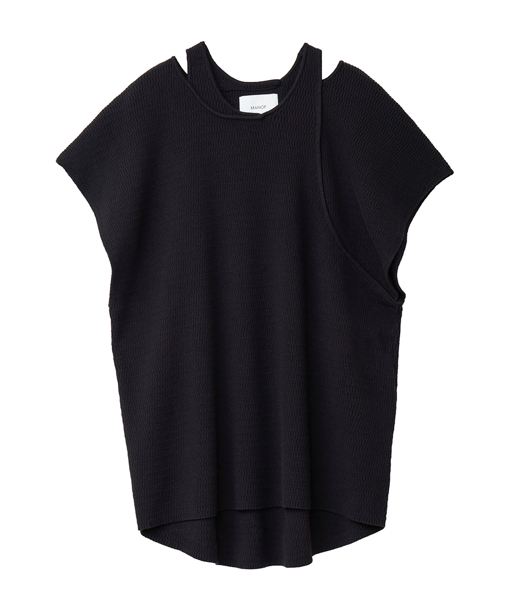 TANK LAYERED THERMAL TOPS(505350956) | マノフ(MANOF) - MAGASEEK