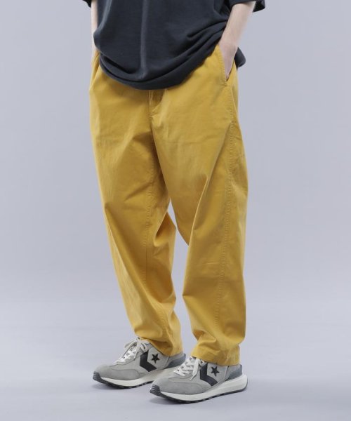 MANASTASH(マナスタッシュ)/MANASTASH/マナスタッシュ/RELAX CLIMBER PANTS/リラックスクライマー/イエロー