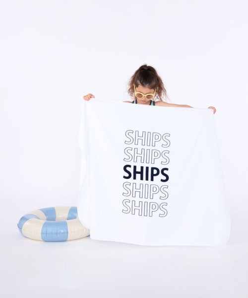 SHIPS KIDS(シップスキッズ)/SHIPS KIDS:バス タオル/ホワイト