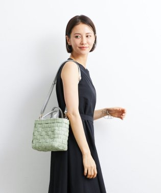 MK MICHEL KLEIN BAG/【2WAY】フェイクレザーハンドルカゴトートバッグ/505373204