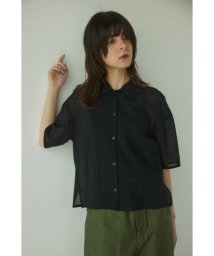 BLACK BY MOUSSY/no base collar shirt/505373596